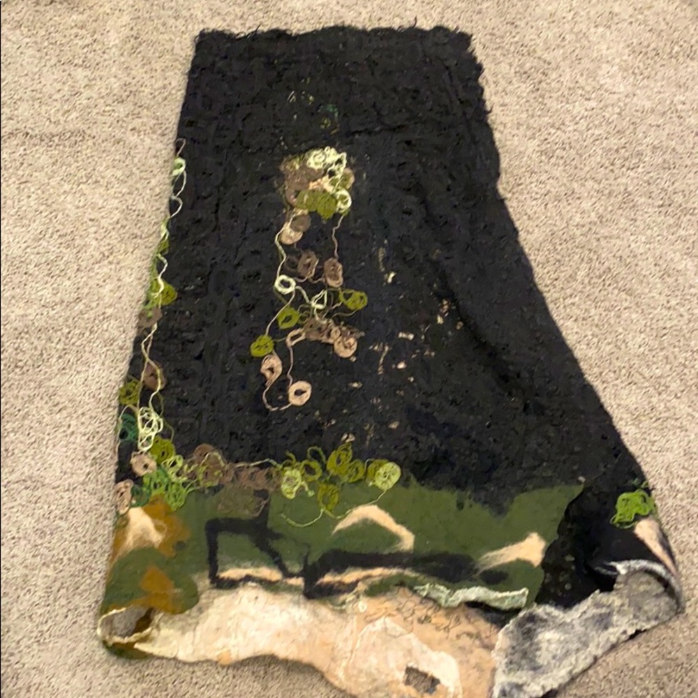 Nicole Licht Unique Designer Skirt Size M